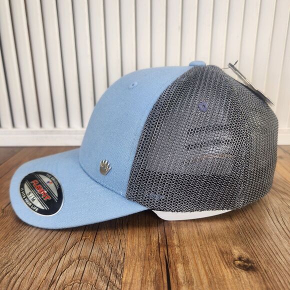 No Bad Ideas Finley FlexFit Sz S/M Hat Cap McCarty Blue Mesh Designer Lids Sport - Picture 5 of 10